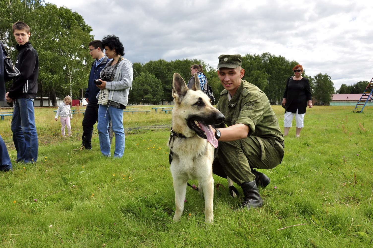 Посещение Ассоциацией центра служебного собаководства ВС РФ